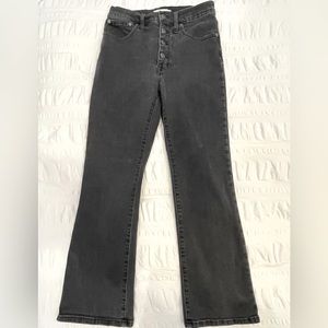 Madewell Cali denim boot cut jeans size 27.